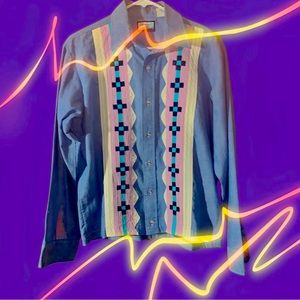 70s Men’s Vintage Shirt by Fieldmaster…50%  Ci and 50%